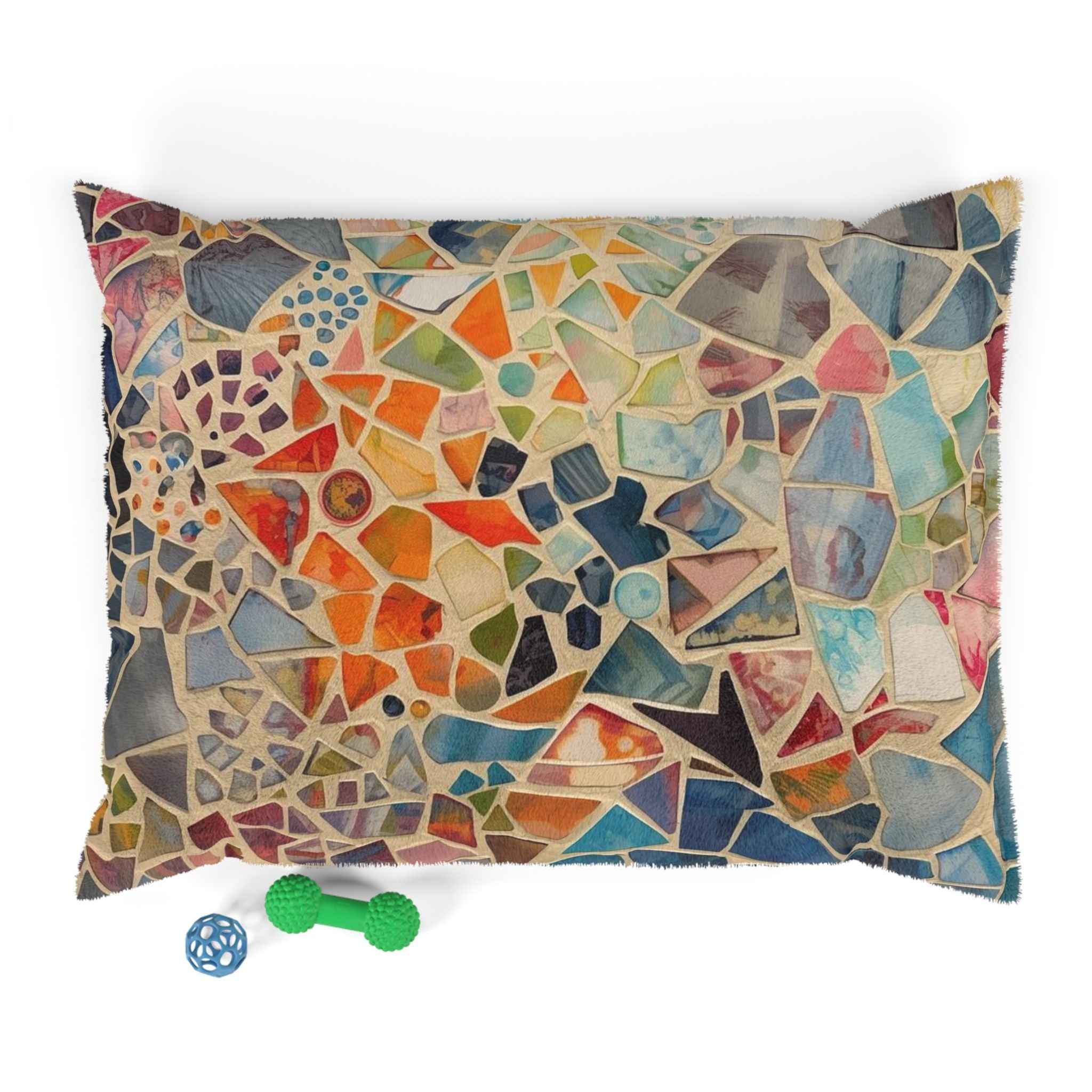 Cozy Cat Bed, Stylish Pet Bed for Cats, Colorful Cat Pillow, Unique Cat Decor, Cat Lover Gift, Pet Comfort Accessory